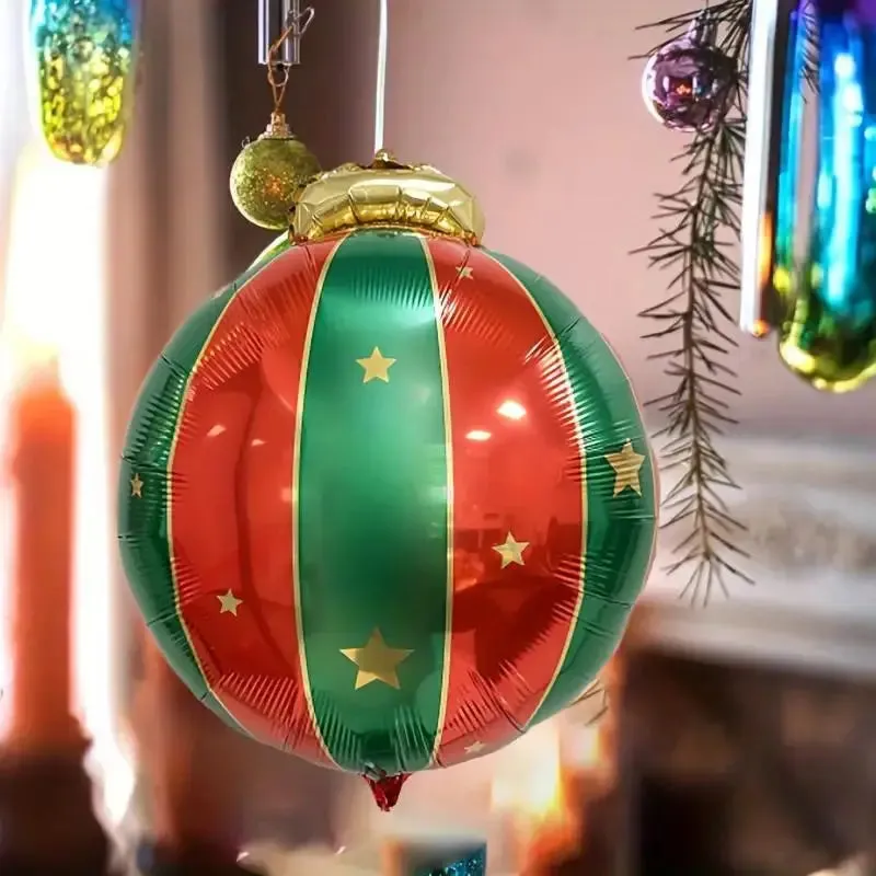 15-Pieces: Giant Shatterproof Christmas Hanging Ball Decorations