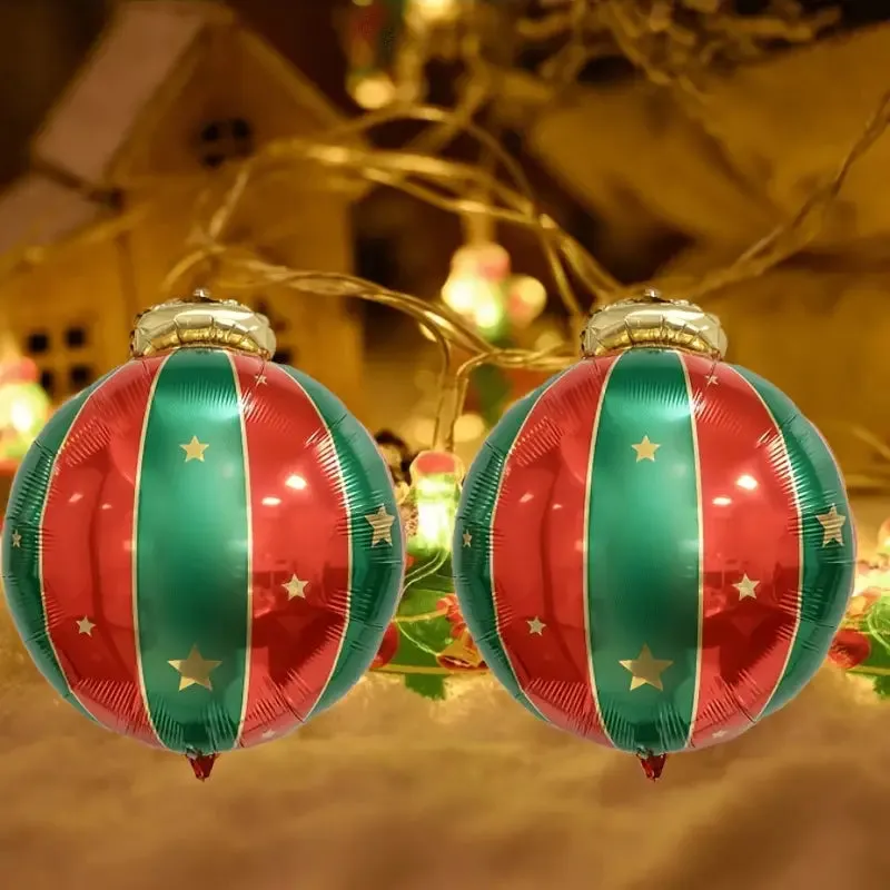 15-Pieces: Giant Shatterproof Christmas Hanging Ball Decorations