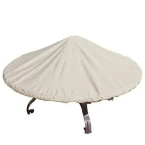 48"- 54" Round Elastic Fire Table Cover