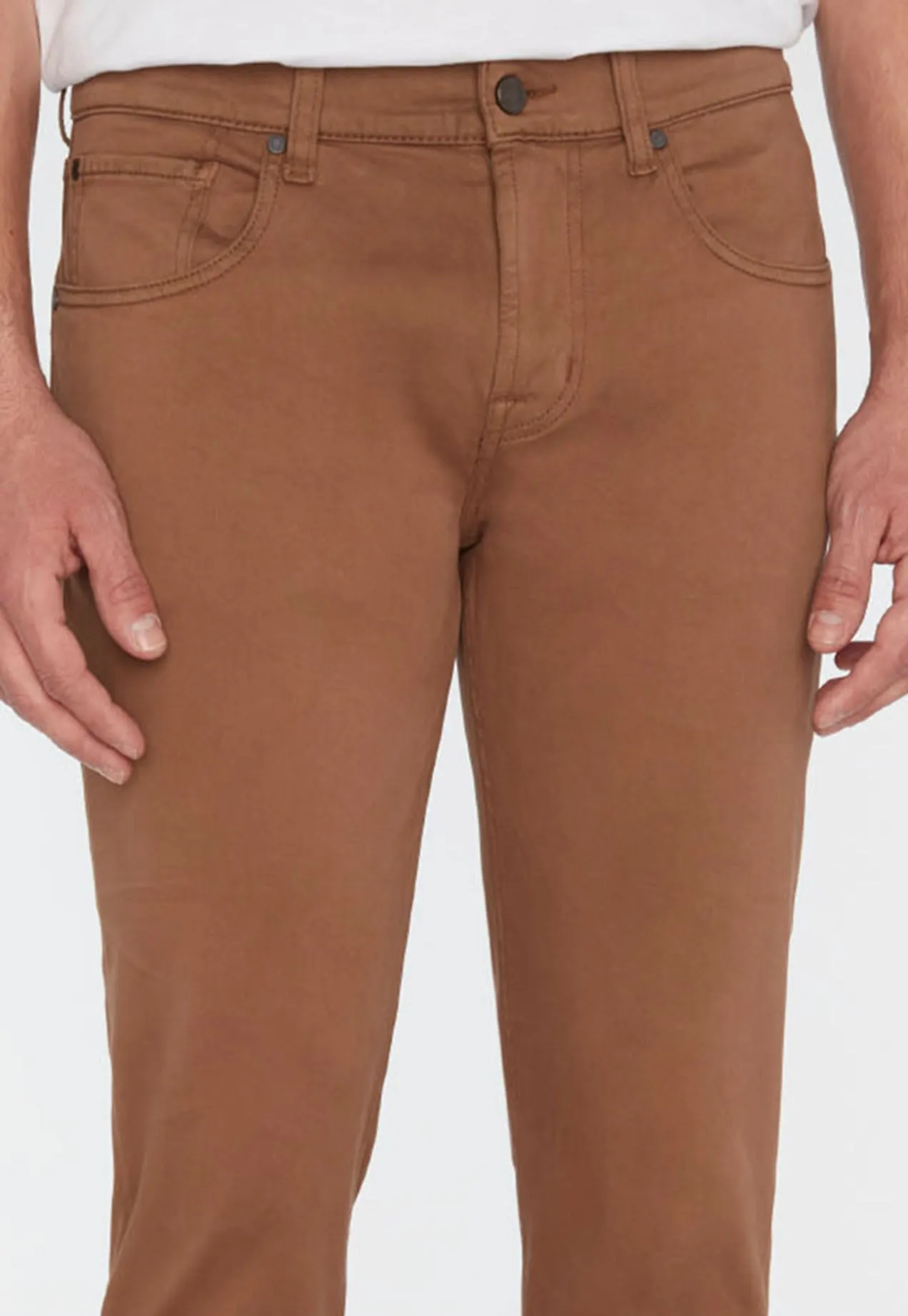 7 FOR ALL MANKIND - SLIMMY TAPERED Luxe Performance Plus Colour In Walnut JSMXV600WN