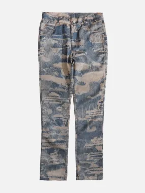 AlanBalen® - Camouflage Tie Dye Jeans