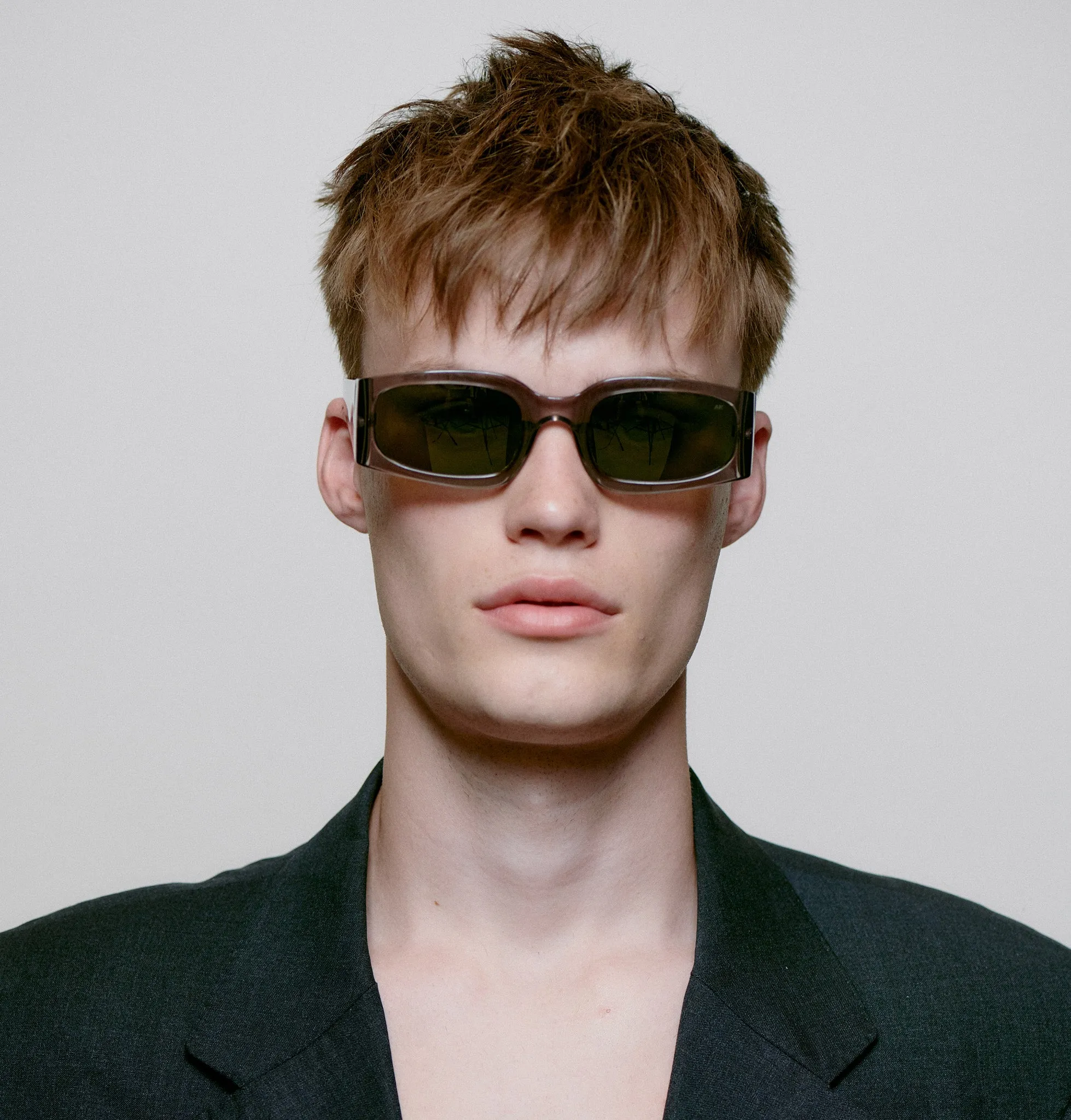 Alex Sunglasses - Grey Transparent