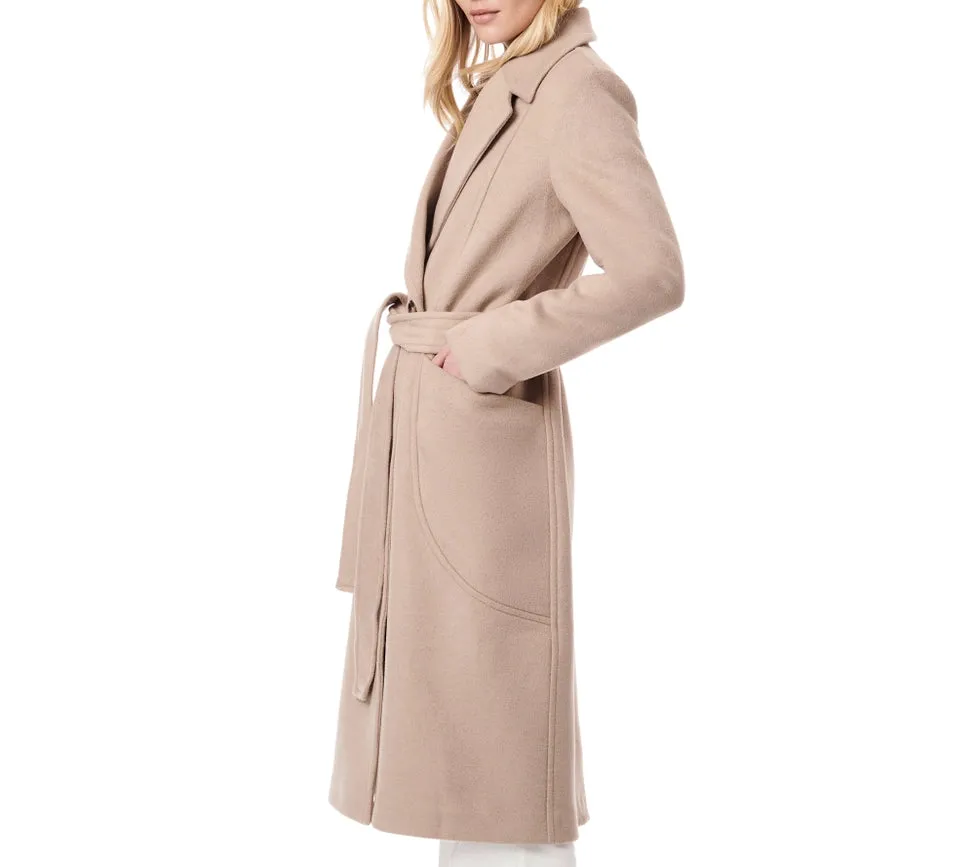 Alpaca Look Wool Coat Oatmilk