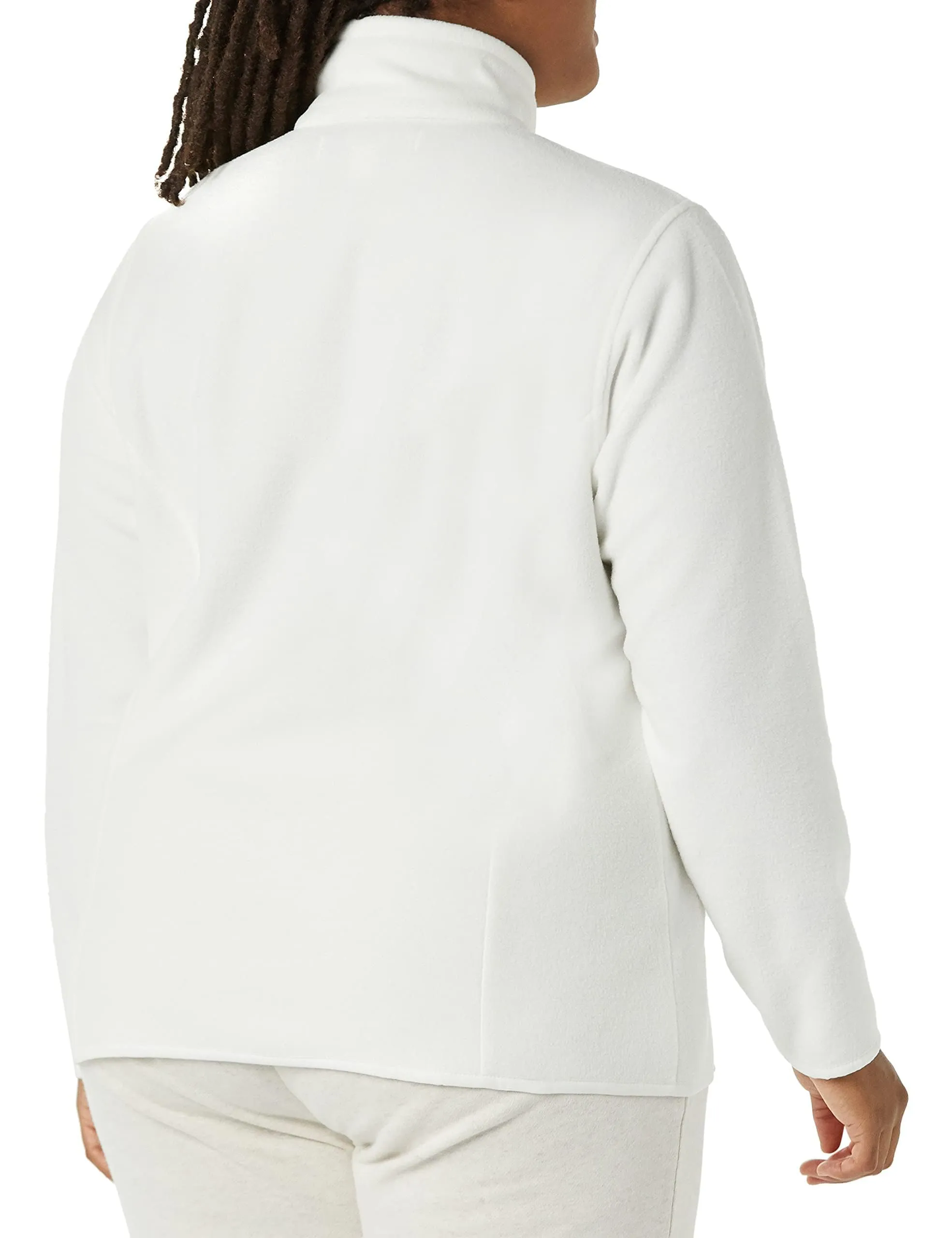 Amazon Essentials Women's Classic-Fit Long-Sleeve Quarter-Zip Polar Fleece Pullover Jacket -