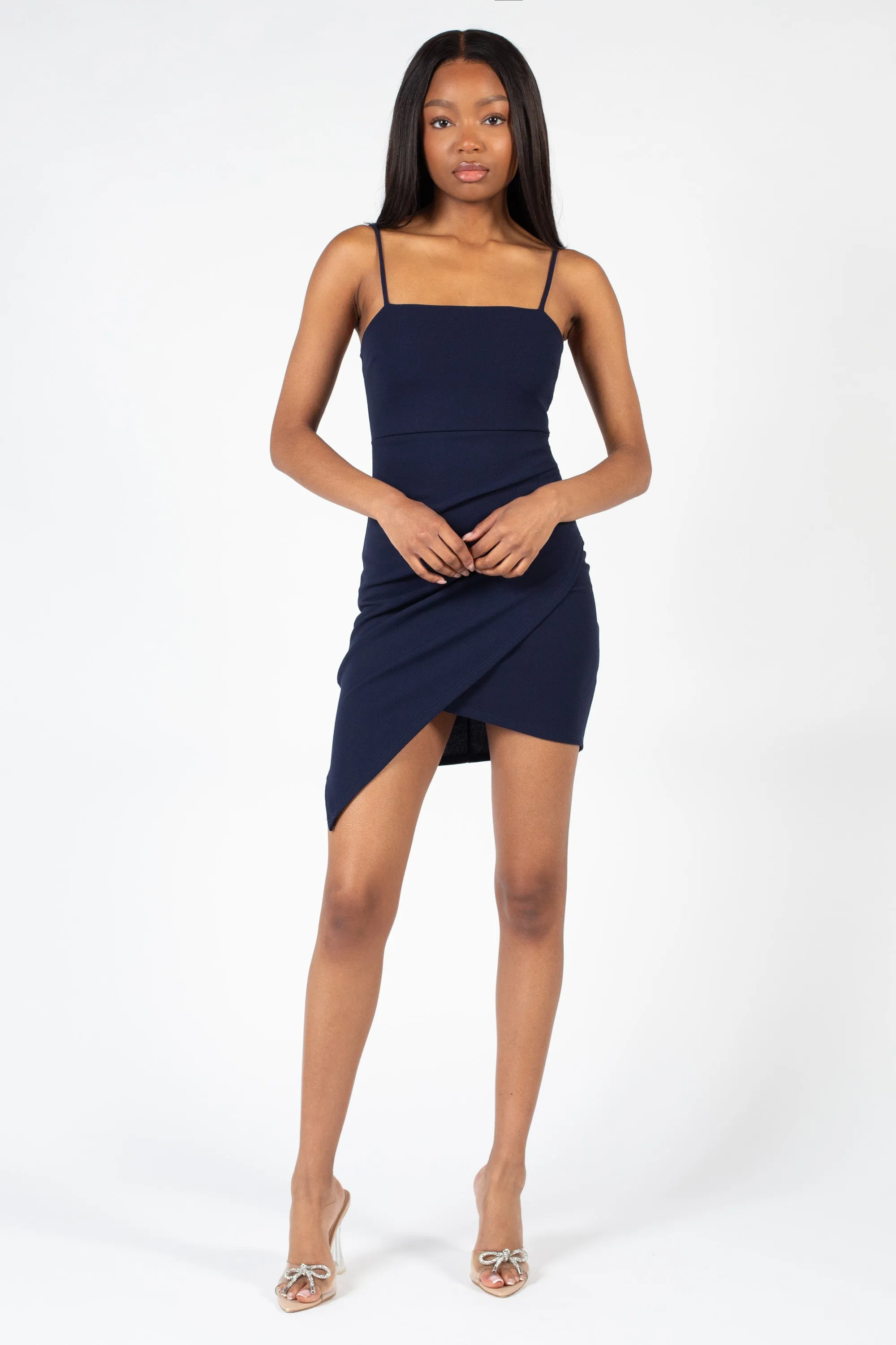 Ana Asymmetrical Bodycon Dress