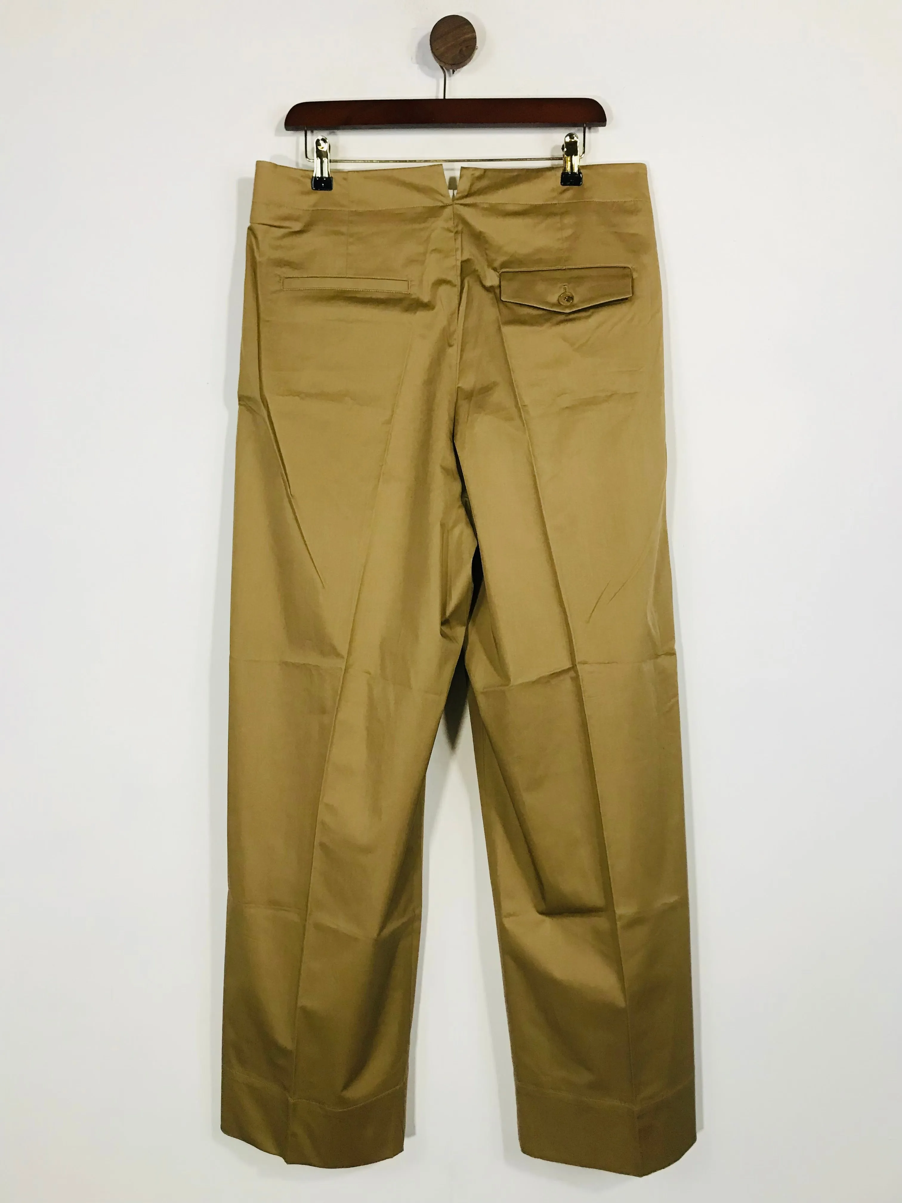 Arket Women's Wide Leg Chinos Trousers NWT | UK16 | Beige