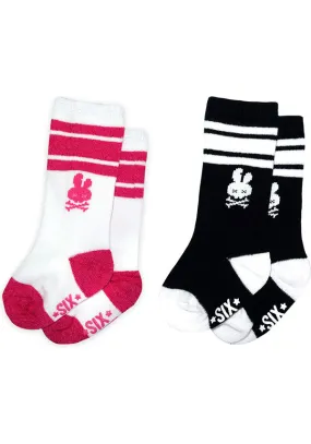 Baby [Pink/Black] | SOCKS [SET]