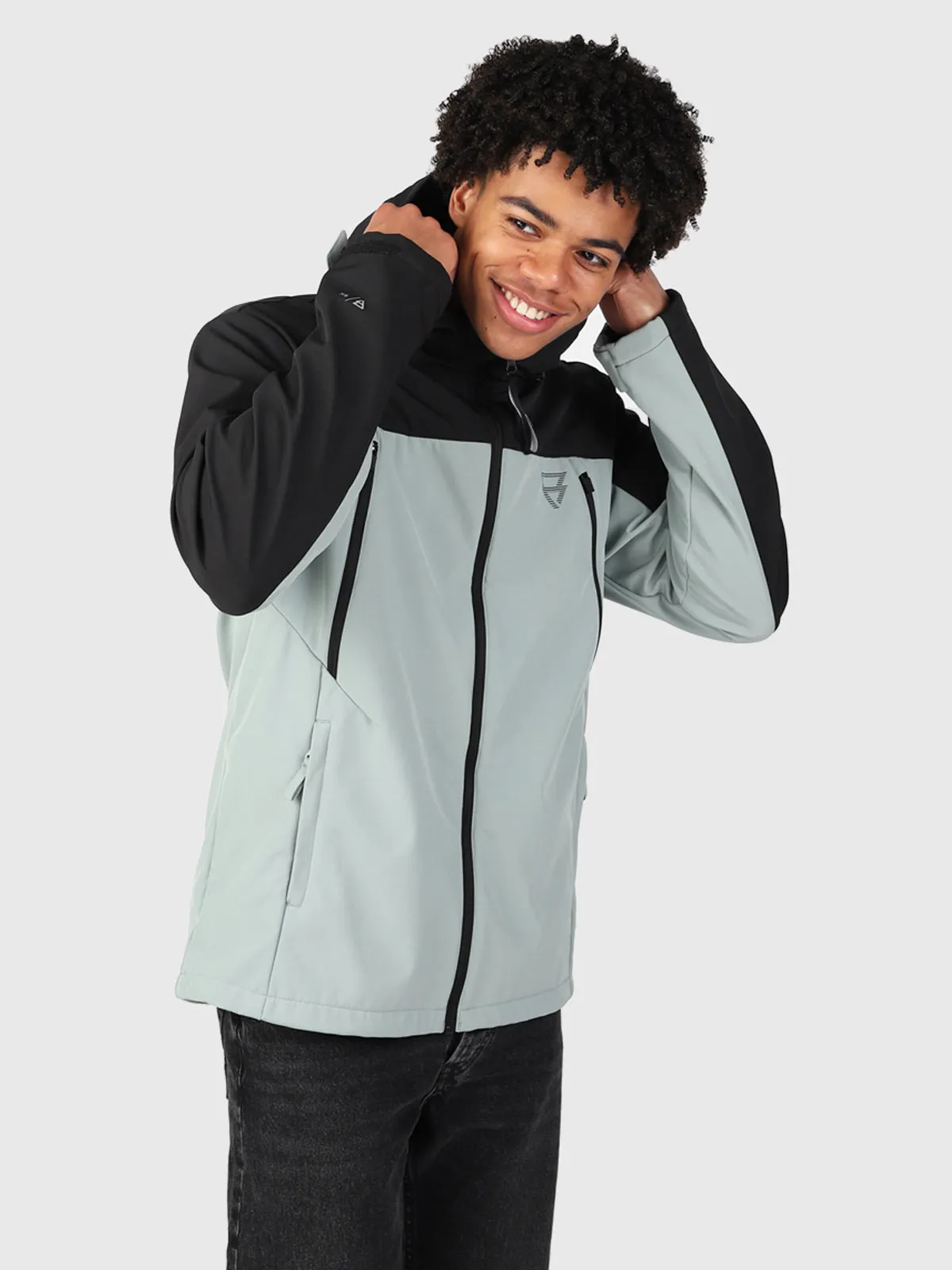 Balias Men Softshell Jacket | Grey