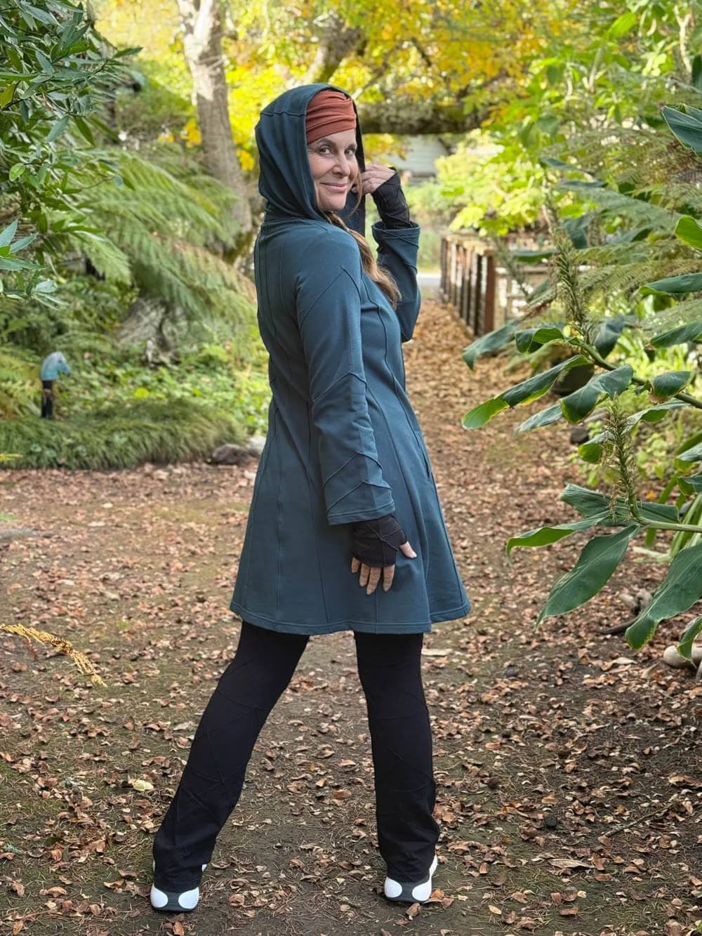 Bamboo Fleece Midi Jacket