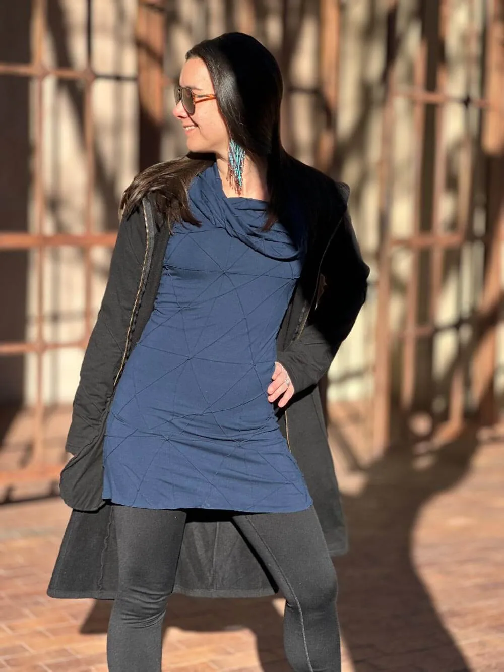 Bamboo Fleece Midi Jacket