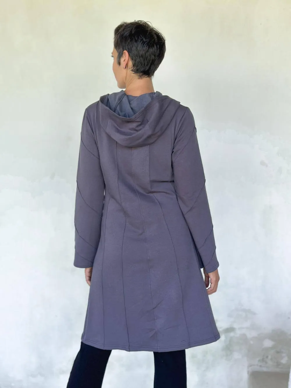 Bamboo Fleece Midi Jacket