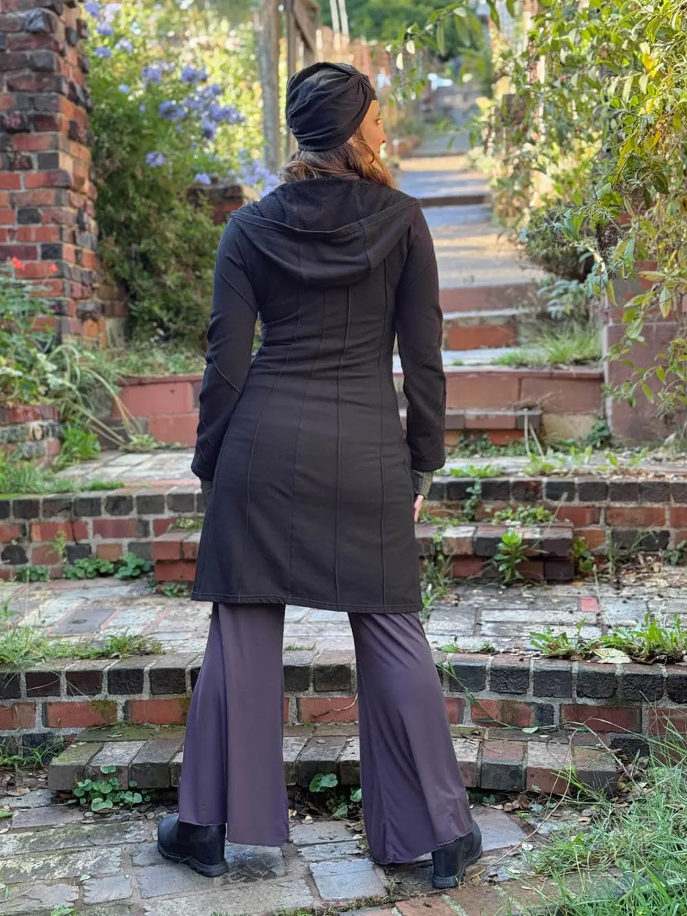 Bamboo Fleece Midi Jacket