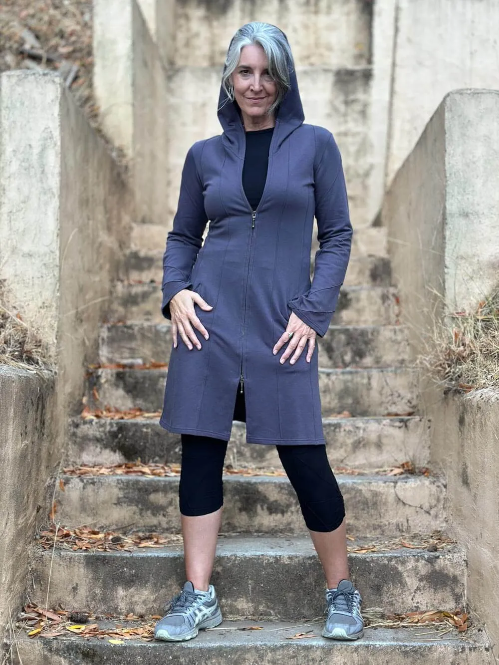 Bamboo Fleece Midi Jacket