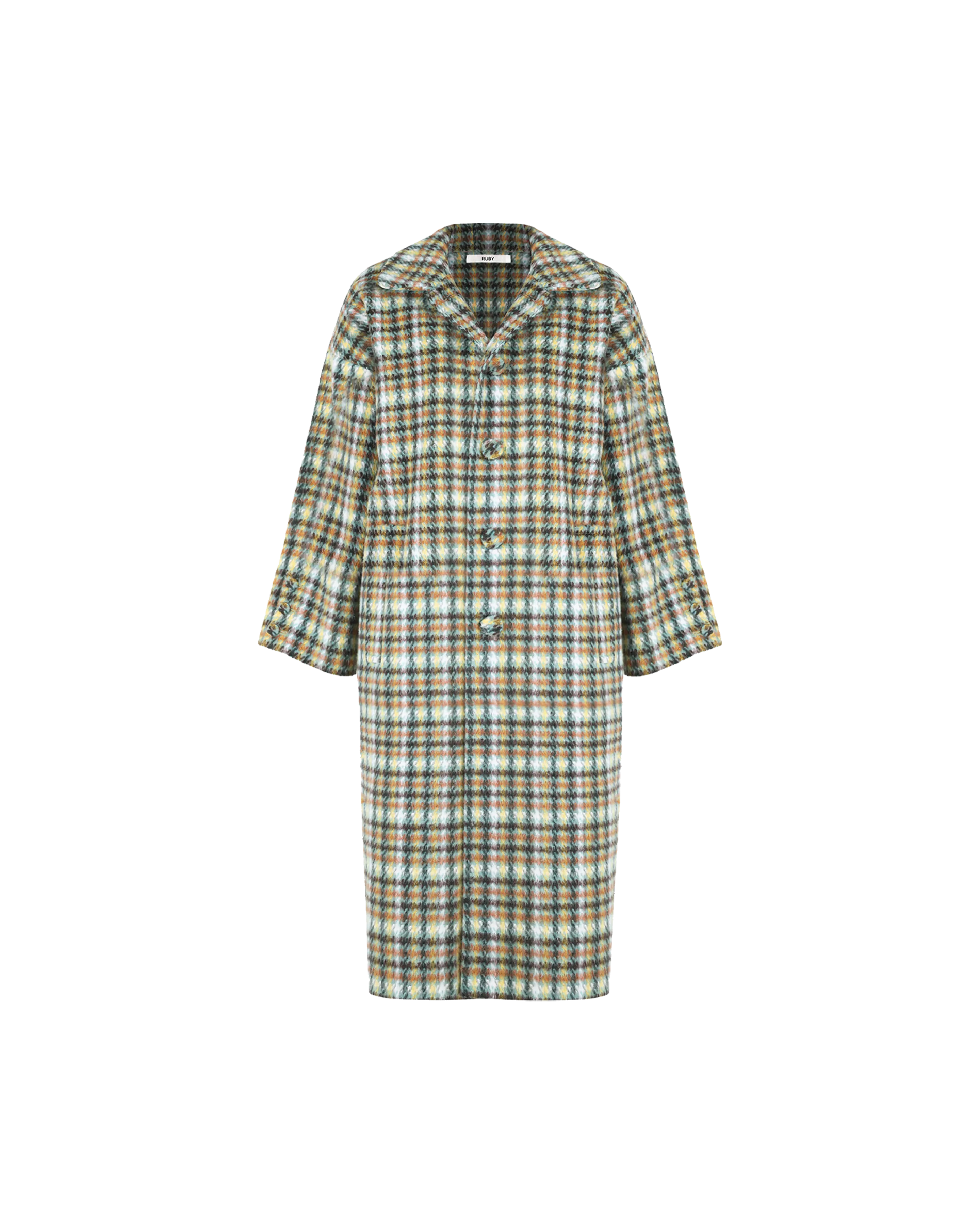 BASIL COAT TARTAN