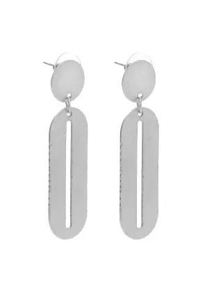 Bhavna earrings, silver