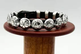 Bracelet- Rich Montano Sterling/Leather