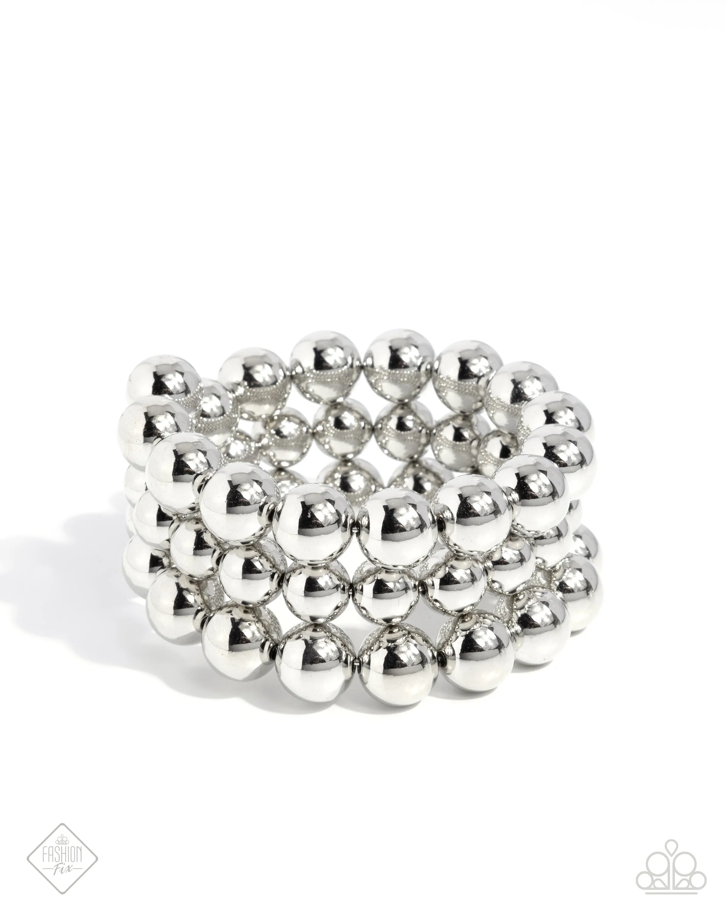 Bracelets Refreshing Raindrops - Silver COIL