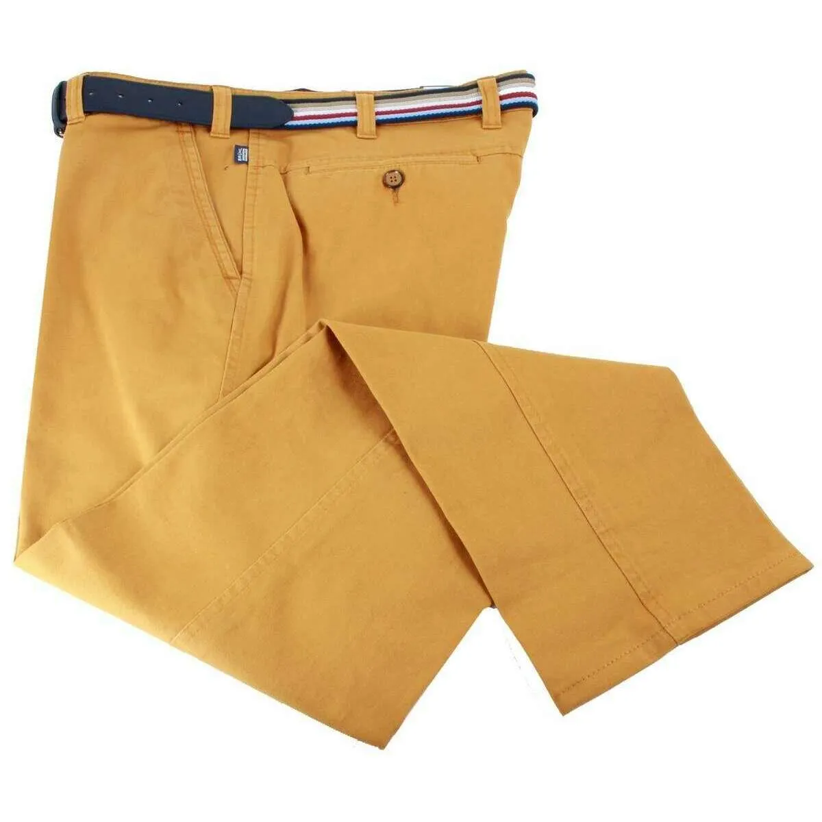 BRUHL Catania B Four Seasons Smart Casual Chinos - Maize Yellow