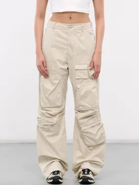 Cargo Pocket Pants (S52KA0504-M35148-103-CHALK)