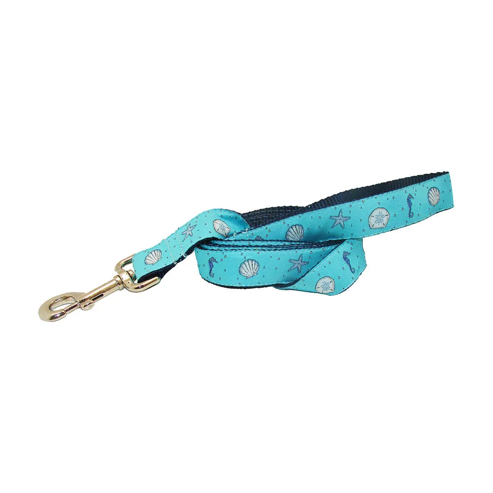 Caribbean Blue Sea Critters Dog Leash