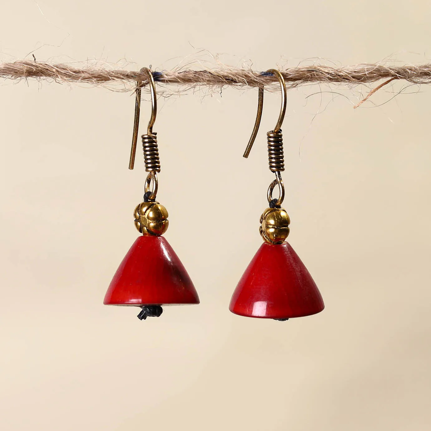 Channapatna Handcrafted Wooden Earrings 116