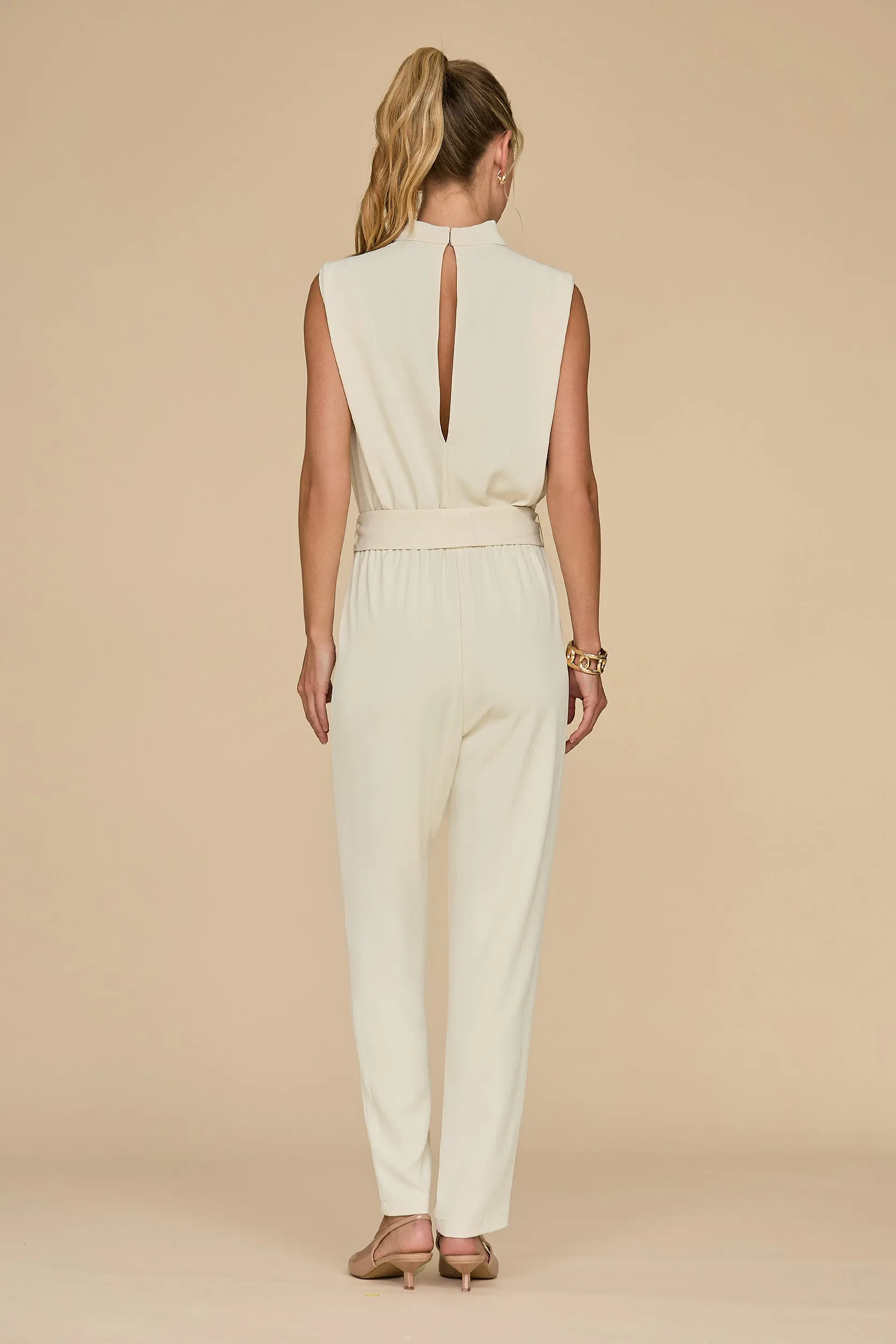 Charli Jumpsuit - Pearl