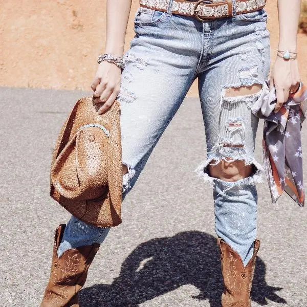 Charlie 1 Horse Western Straw Hat - The Tulum in Brown