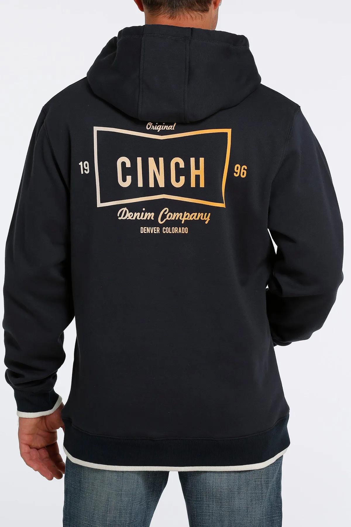 Cinch Men's Navy Hoodie