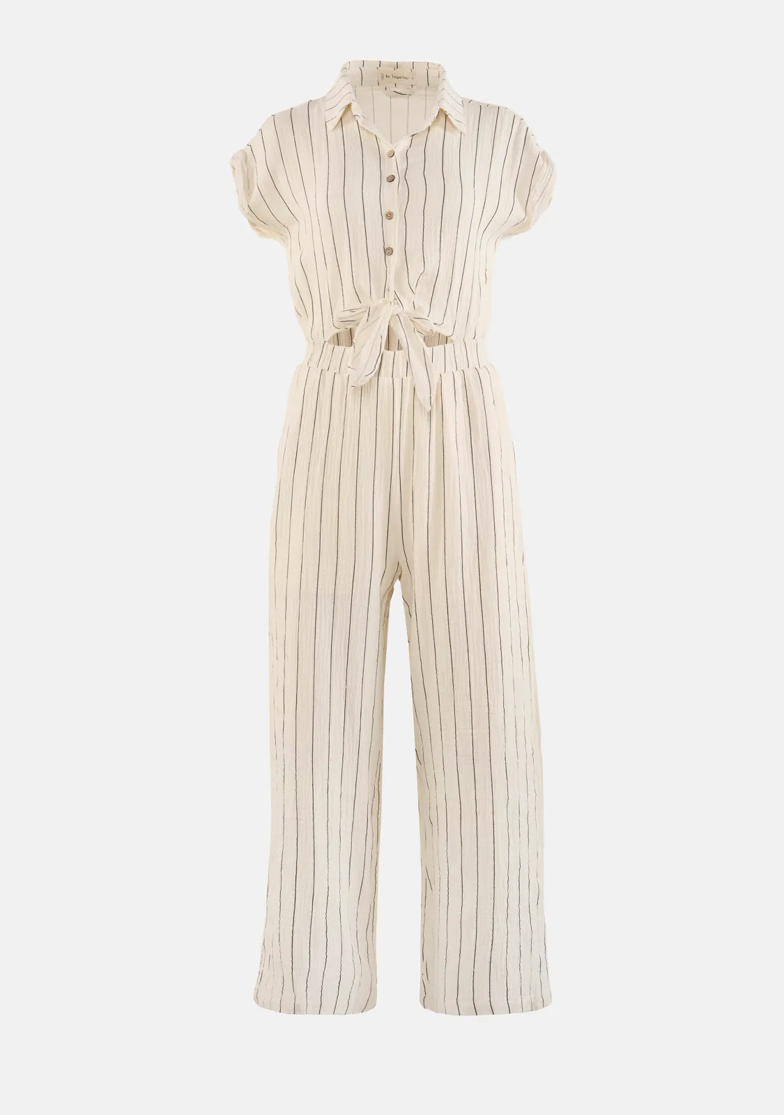 Clyde Stripe Jumpsuit