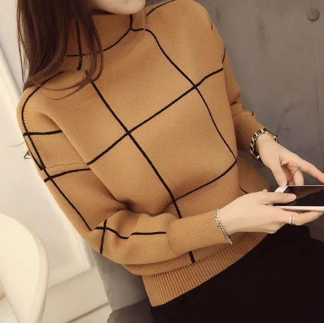 Disappearancelove 2019 High quality winter turtleneck sweater thickening sweater pullover women sweater Female Jumper Tops