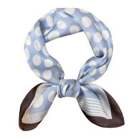 Dot Silky Neck Scarf