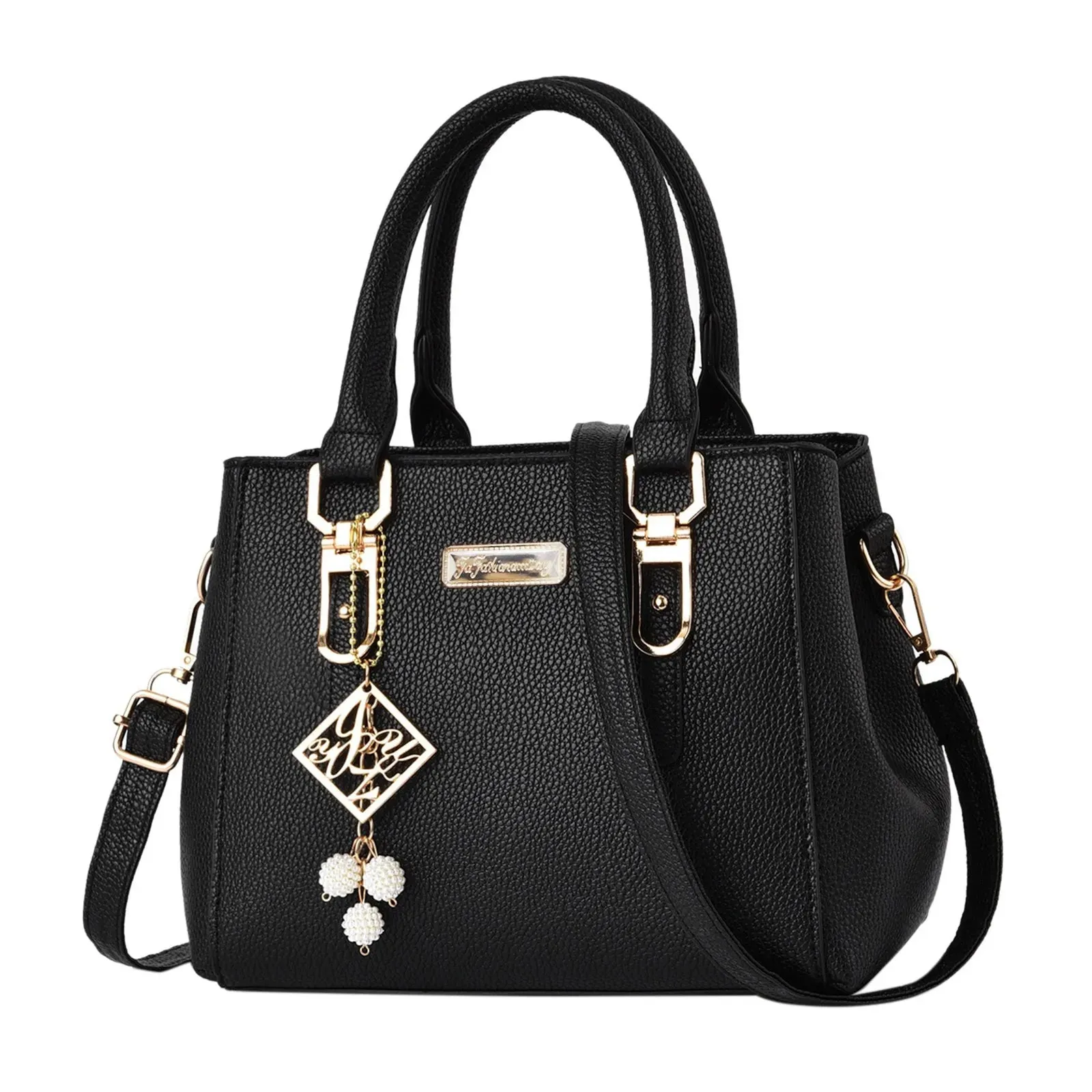 Elegant Leather Shoulder Bag 2024