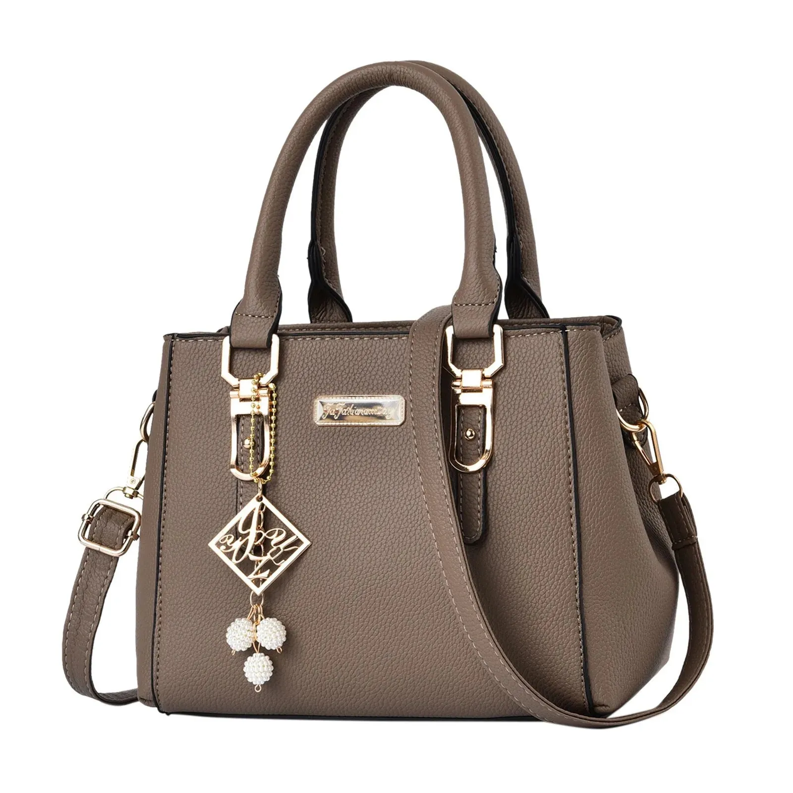 Elegant Leather Shoulder Bag 2024