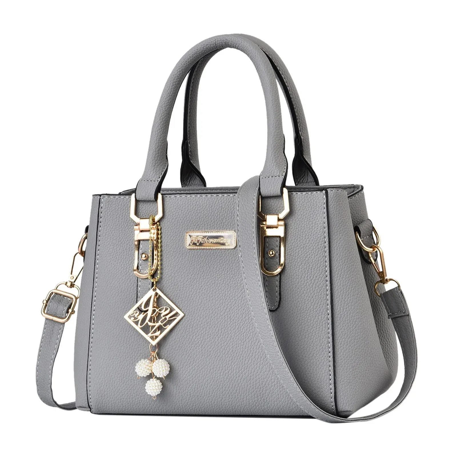 Elegant Leather Shoulder Bag 2024