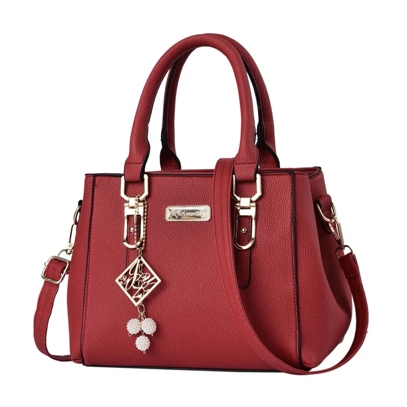 Elegant Leather Shoulder Bag 2024