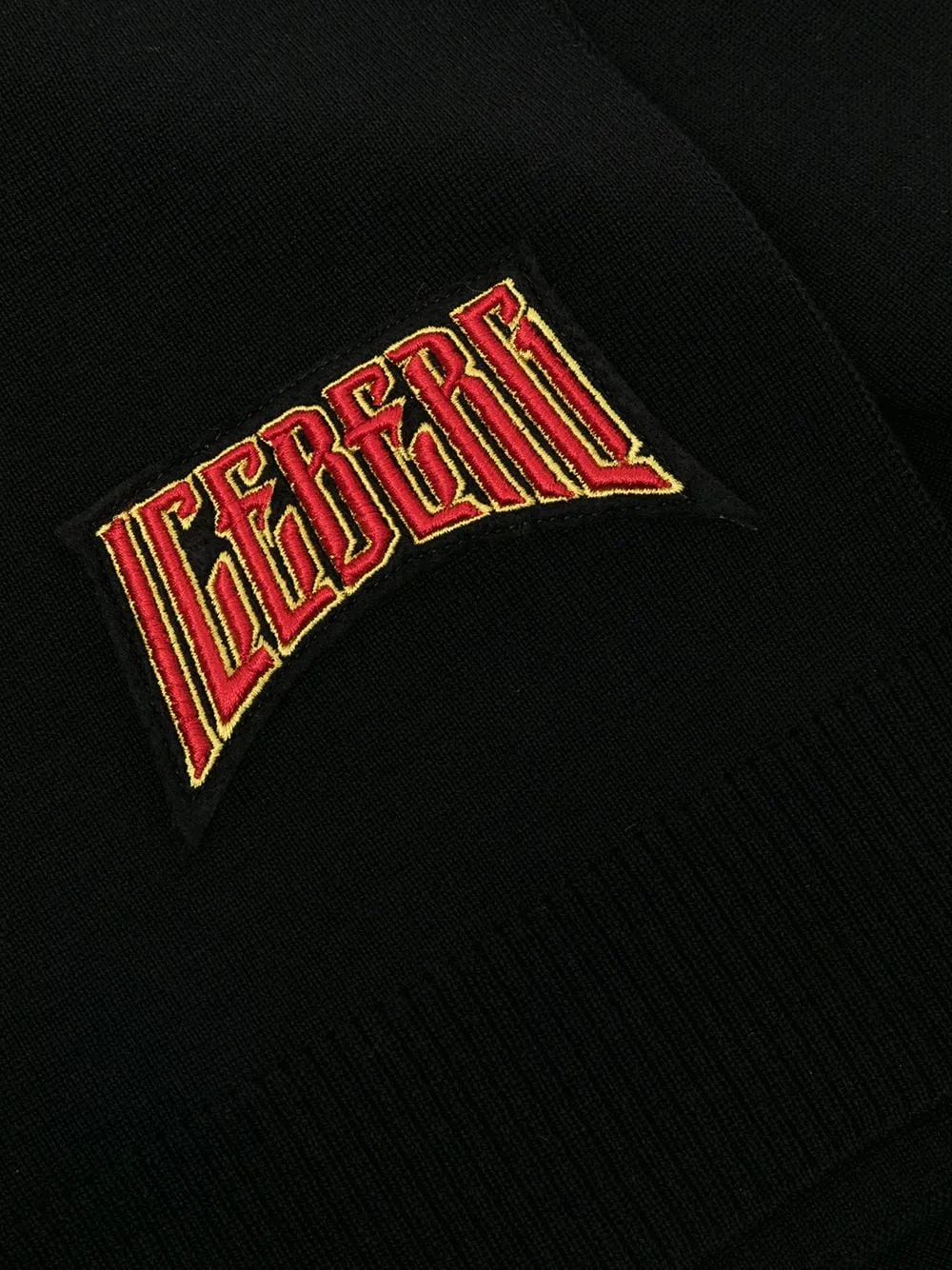 Embroidered-Logo Scarf