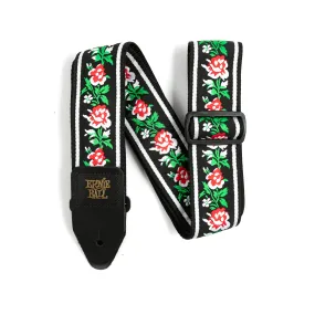 Ernie Ball Winter Rose Jacquard Strap