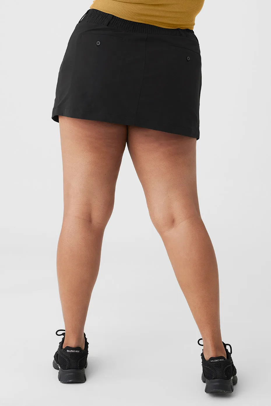 Fan Club Mini Skirt - Black