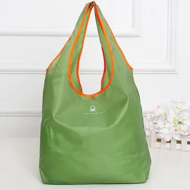 Fashion Foldable Shopping Bag reusable grocery bags Durable Multifunction HandBag Travel Home Storage Bag Accessories Supplies