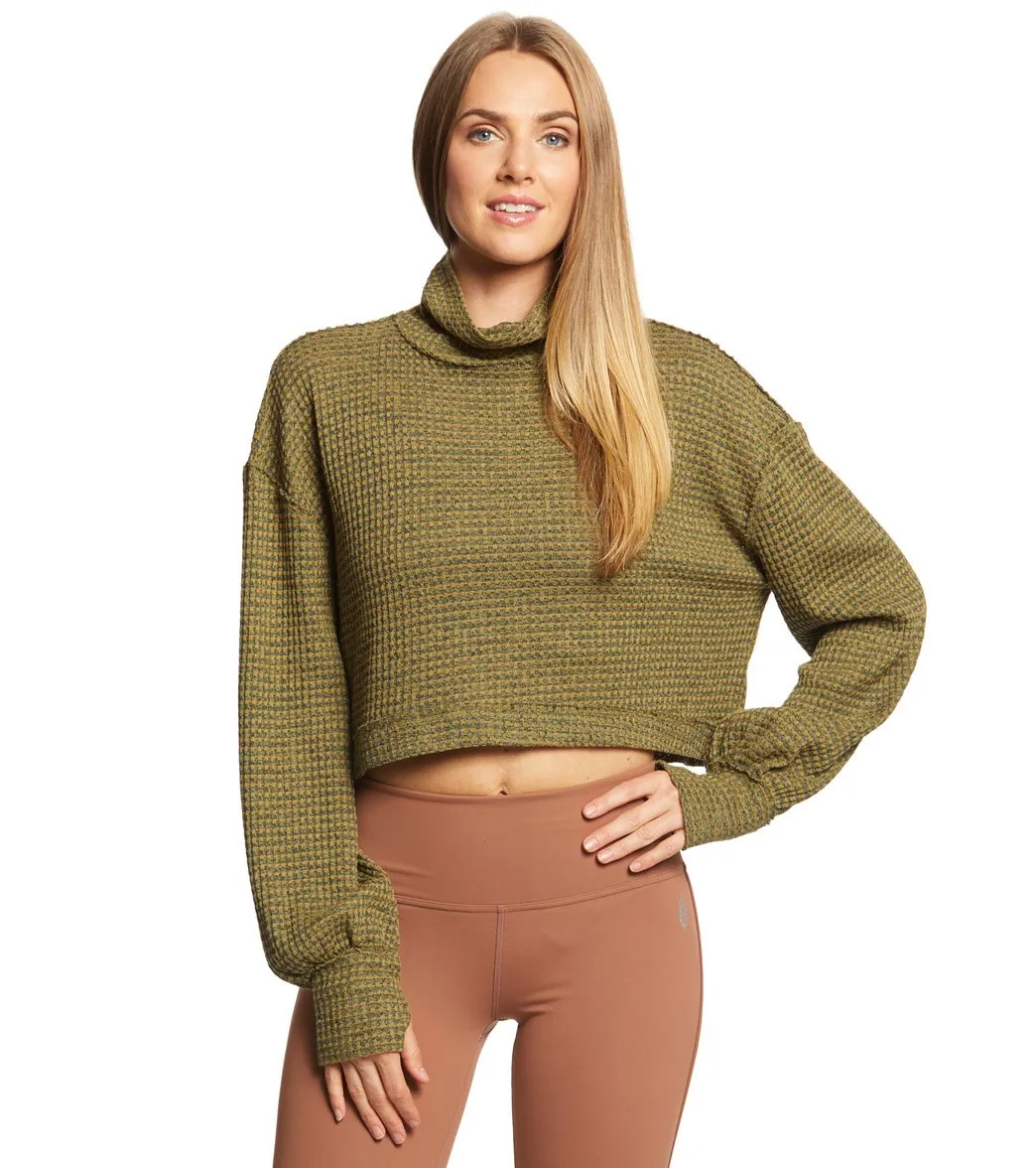 Free People Movement BK Long Sleeve Crop Top