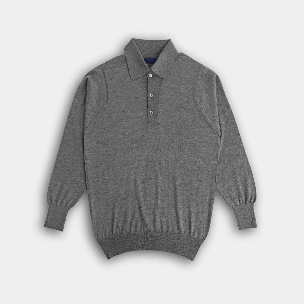 Grey Cashmere Sport Shirt