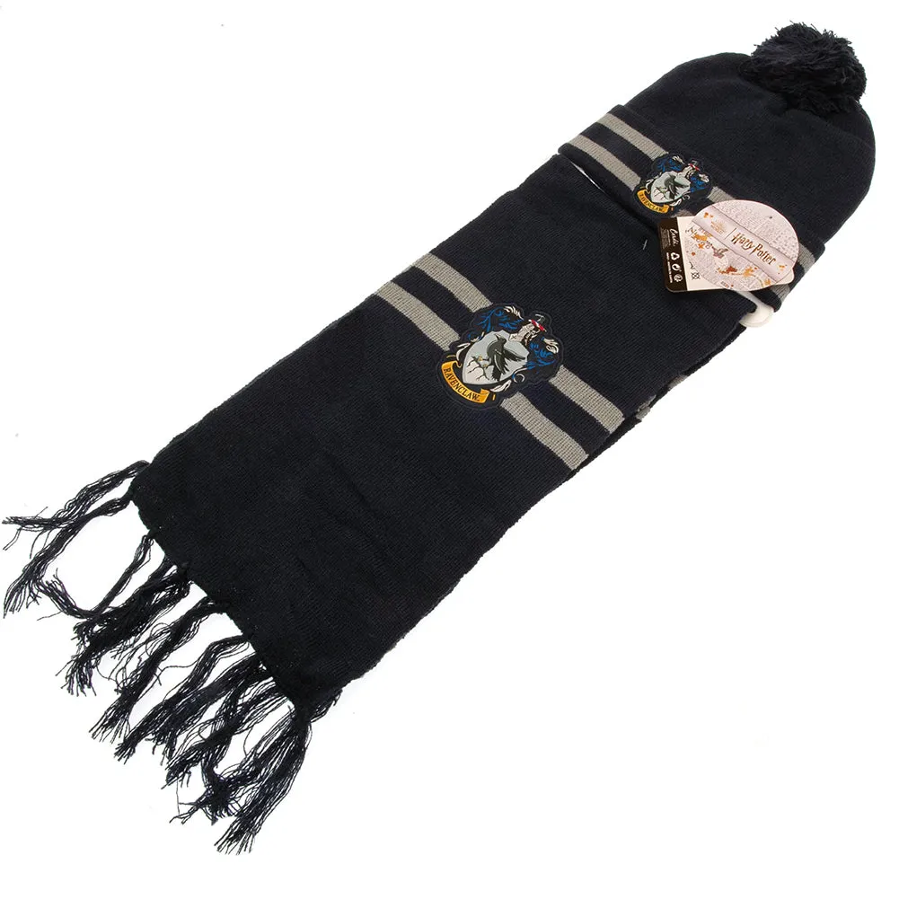 Harry Potter Junior Beanie & Scarf Ravenclaw Set