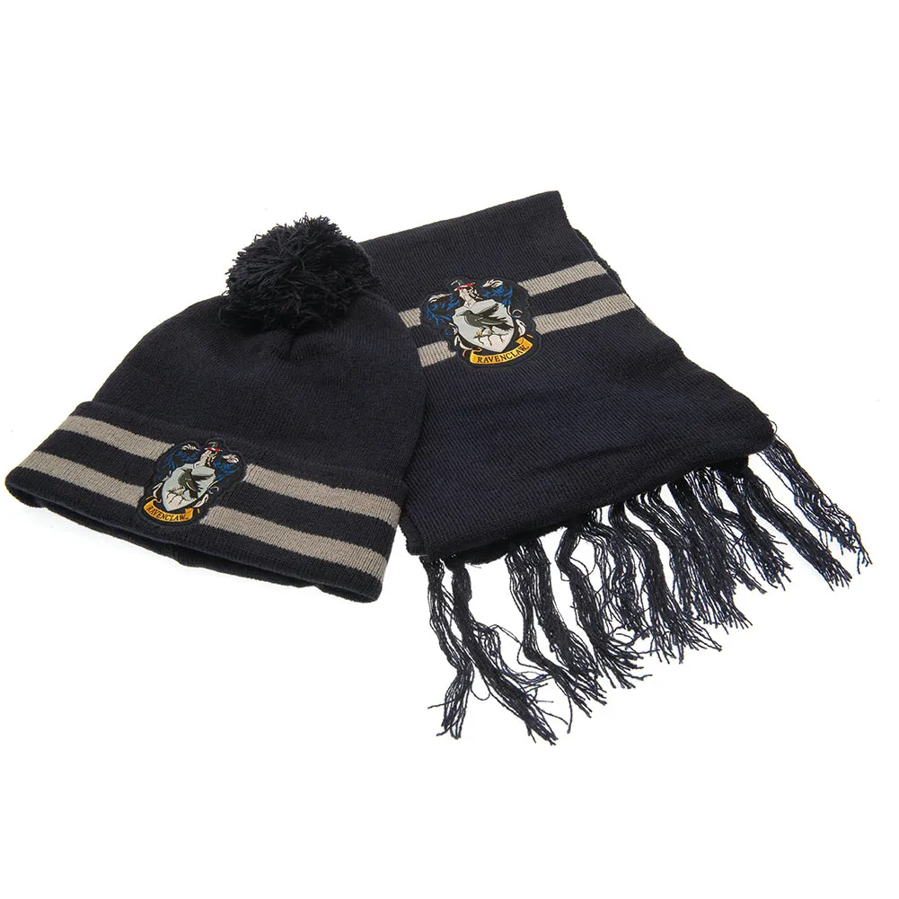 Harry Potter Junior Beanie & Scarf Ravenclaw Set