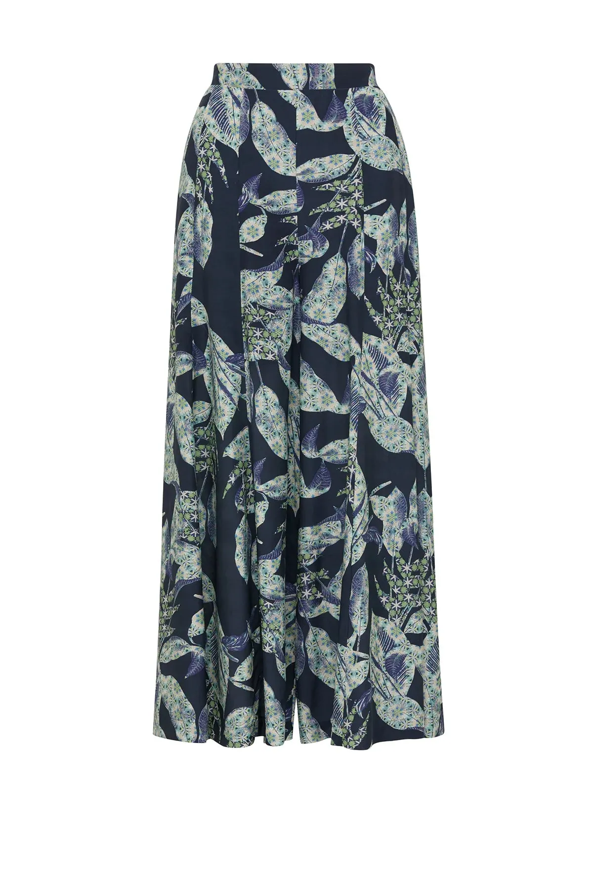 HAVANA WIDE LEG PANT | Navy Floral