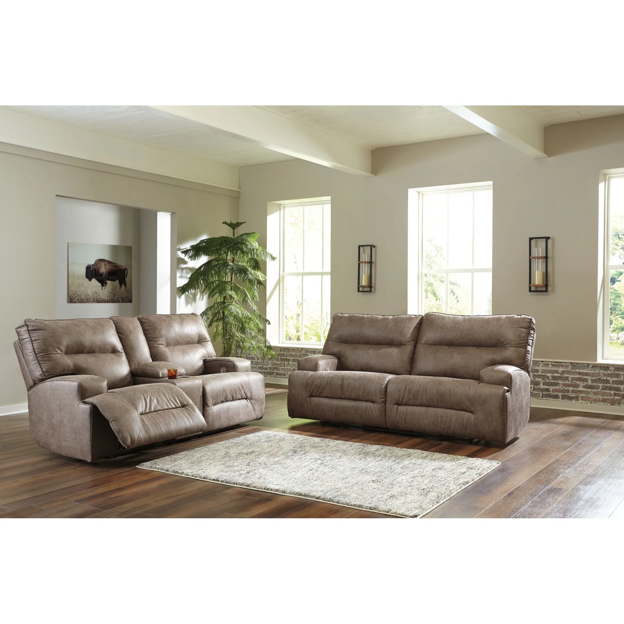 Hazenburg- EXCLUSIVE Reclining Sofa with Power