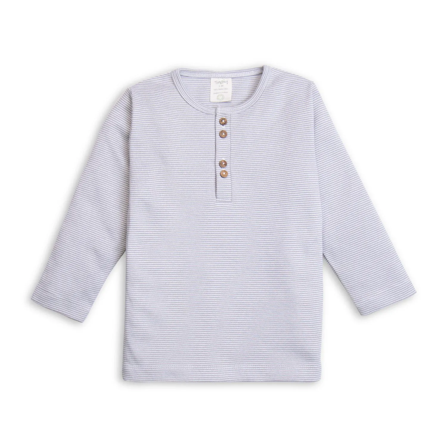 Henley Long sleeve Tee