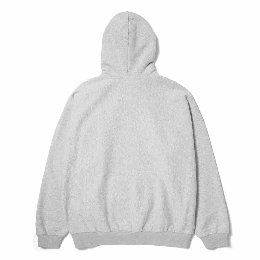 HUF Heat Wave Pullover Hooded Sweatshirt Heather Grey