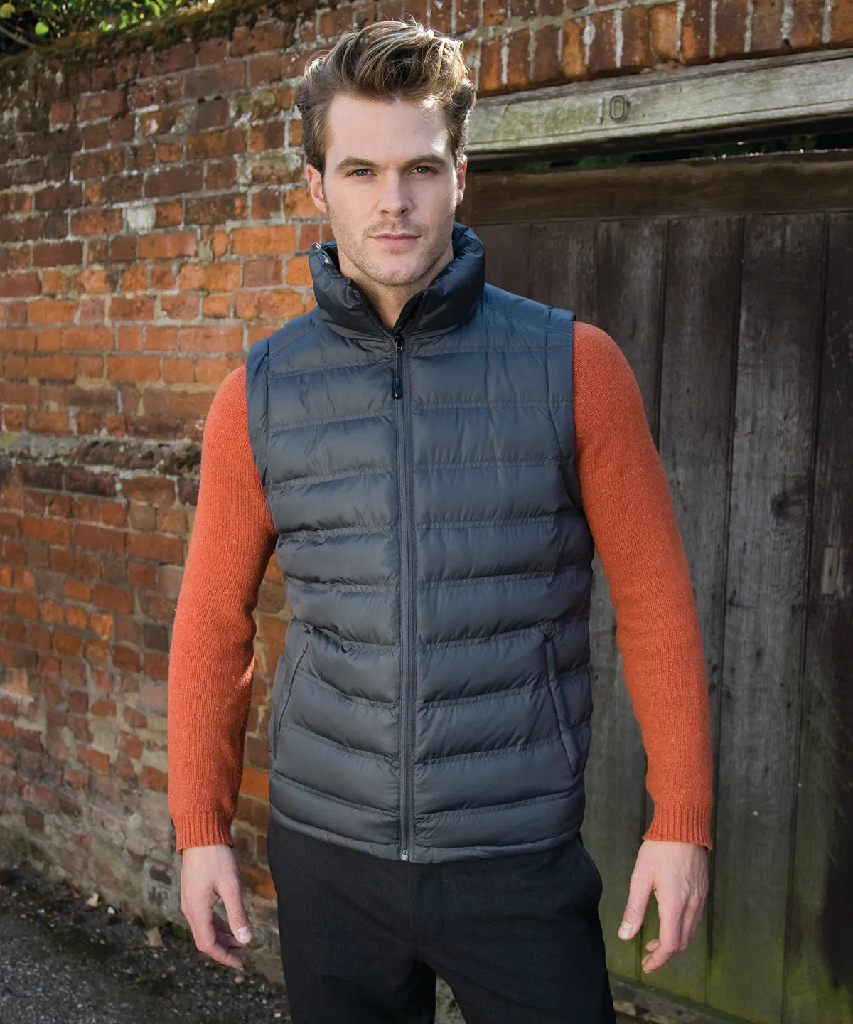 Ice bird padded gilet | Black