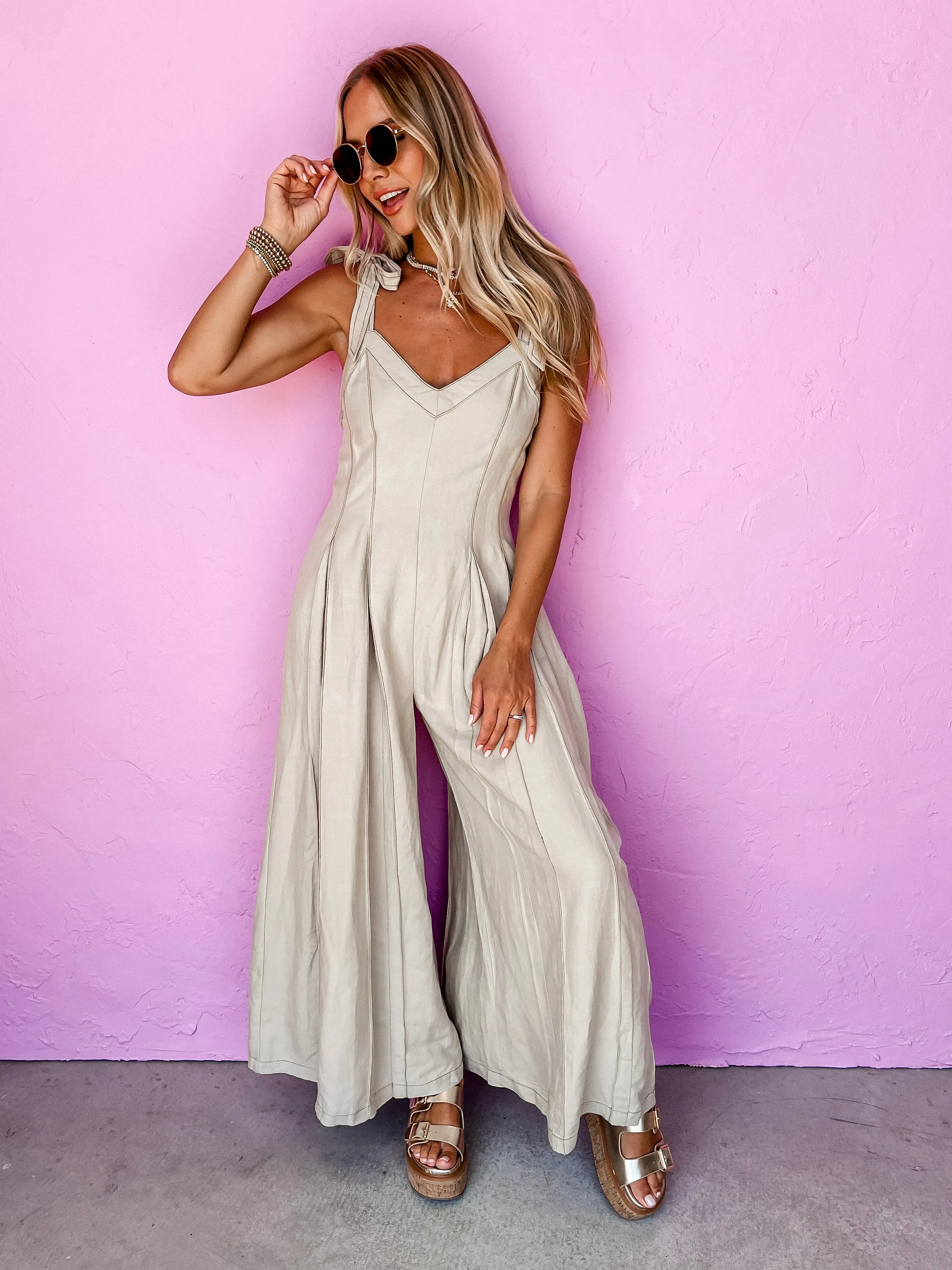 Incredible Journey Wide Leg Jumpsuit