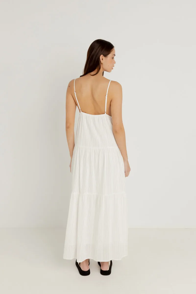 Jaci Maxi Dress White